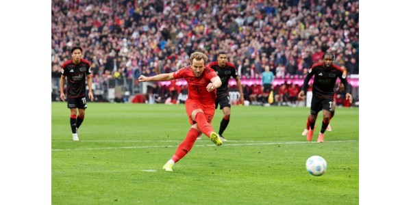 Alla tre målen för FC Bayern München gjordes av Harry Kane Alla tre målen för FC Bayern München gjordes av Harry Kane